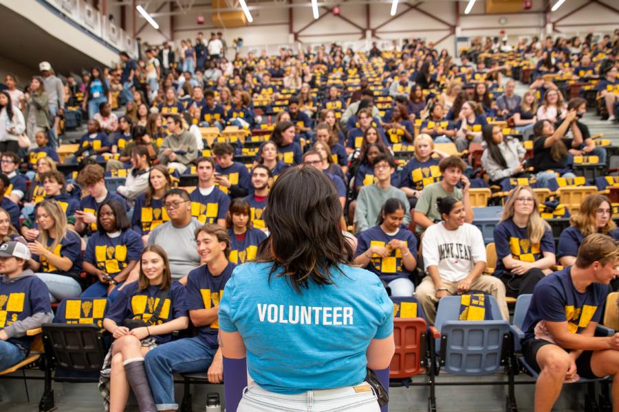 orientation volunteers