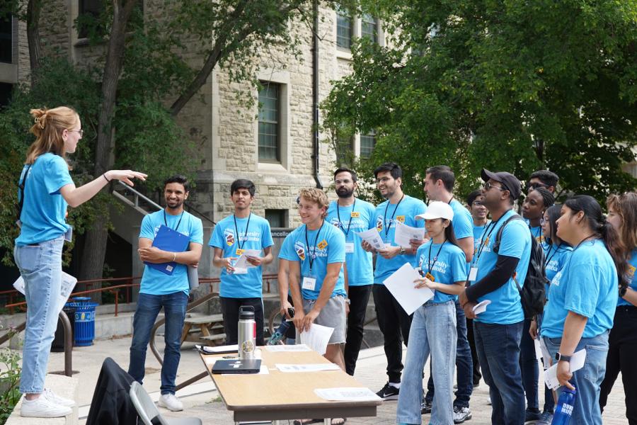 orientation volunteers