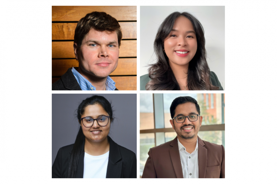 Image of men and women students from diverse backgrounds.