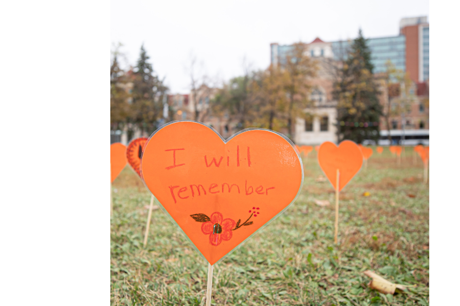 Heart garden 2023 at UM.